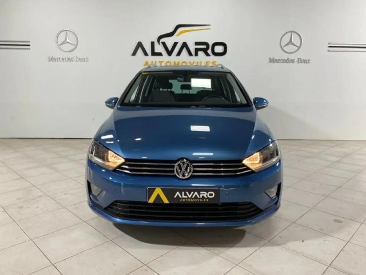 Volkswagen Golf Sportsvan Blau - 2