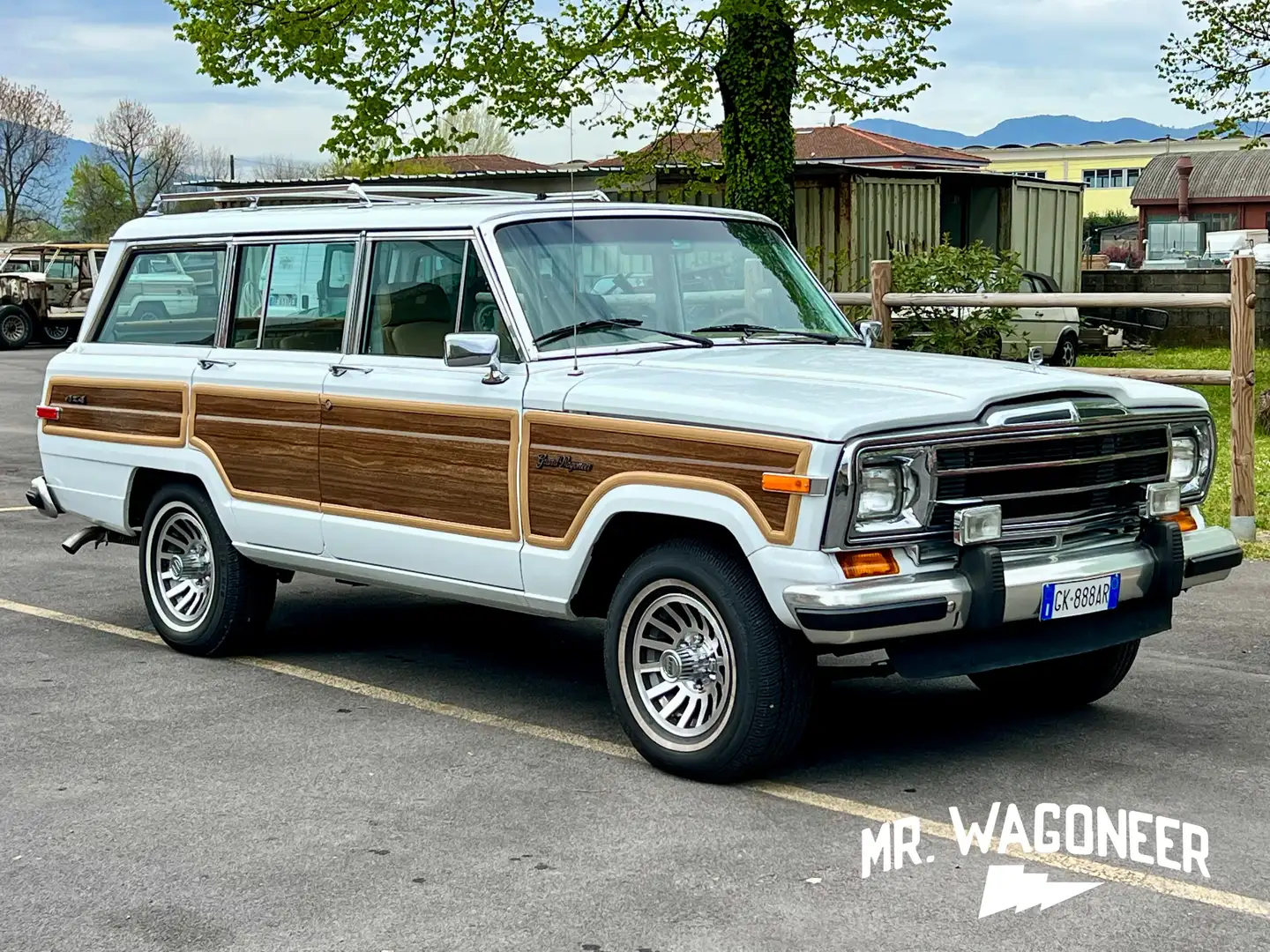 Jeep Wagoneer 1991 Grand Wagoneer Final Edition 5900 A Weiß - 2