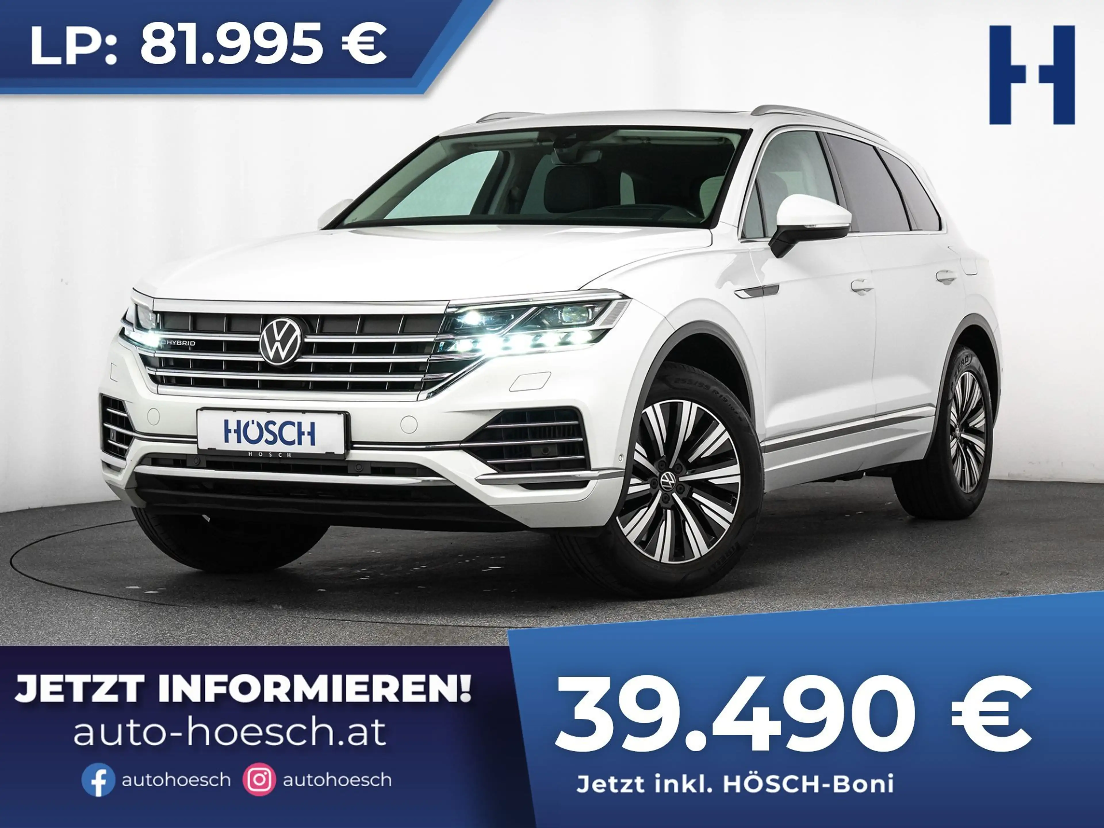 Volkswagen Touareg Elegance eHybrid 4M PANO MATRIX ASSISTENZ ++