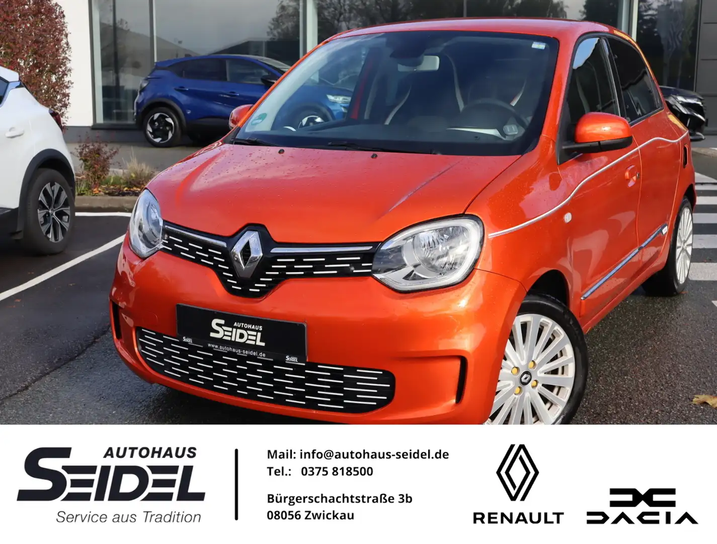 Renault Twingo E-TECH 100% el. VIBES Orange - 1