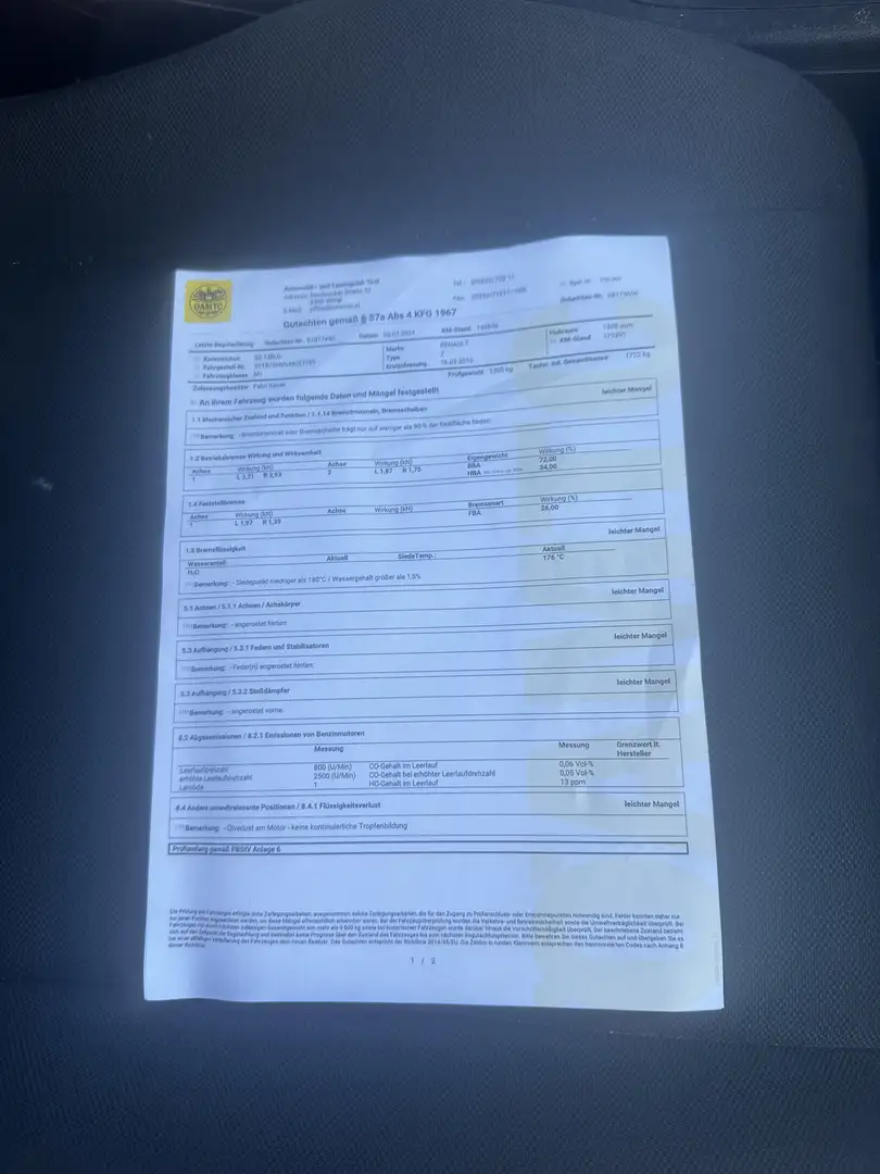 Renault Megane Mégane Tonic 1,6 16V 100 - 1