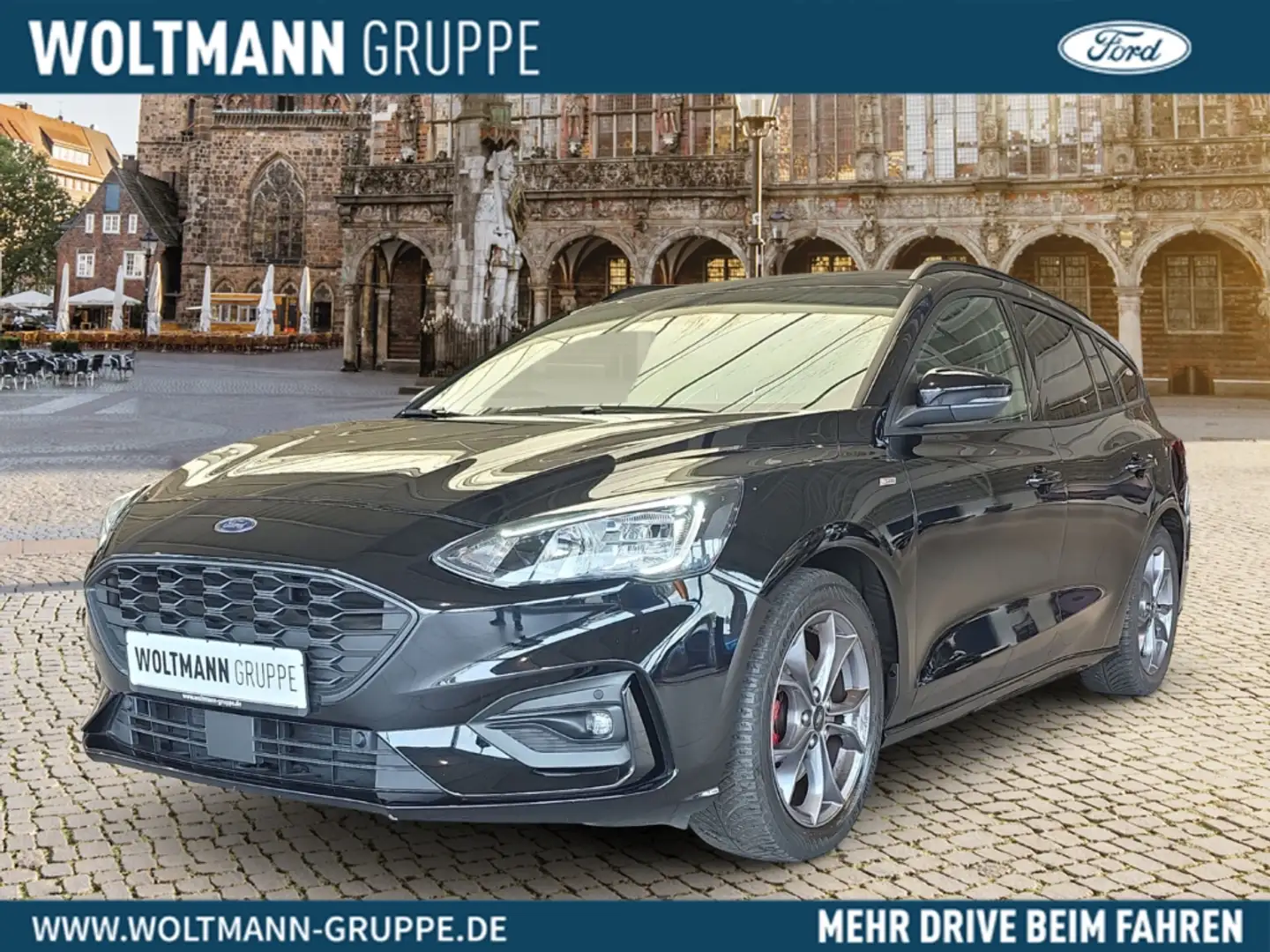 Ford Focus Turnier ST-Line X AHK-klappbar El. Panodach Navi D Noir - 1