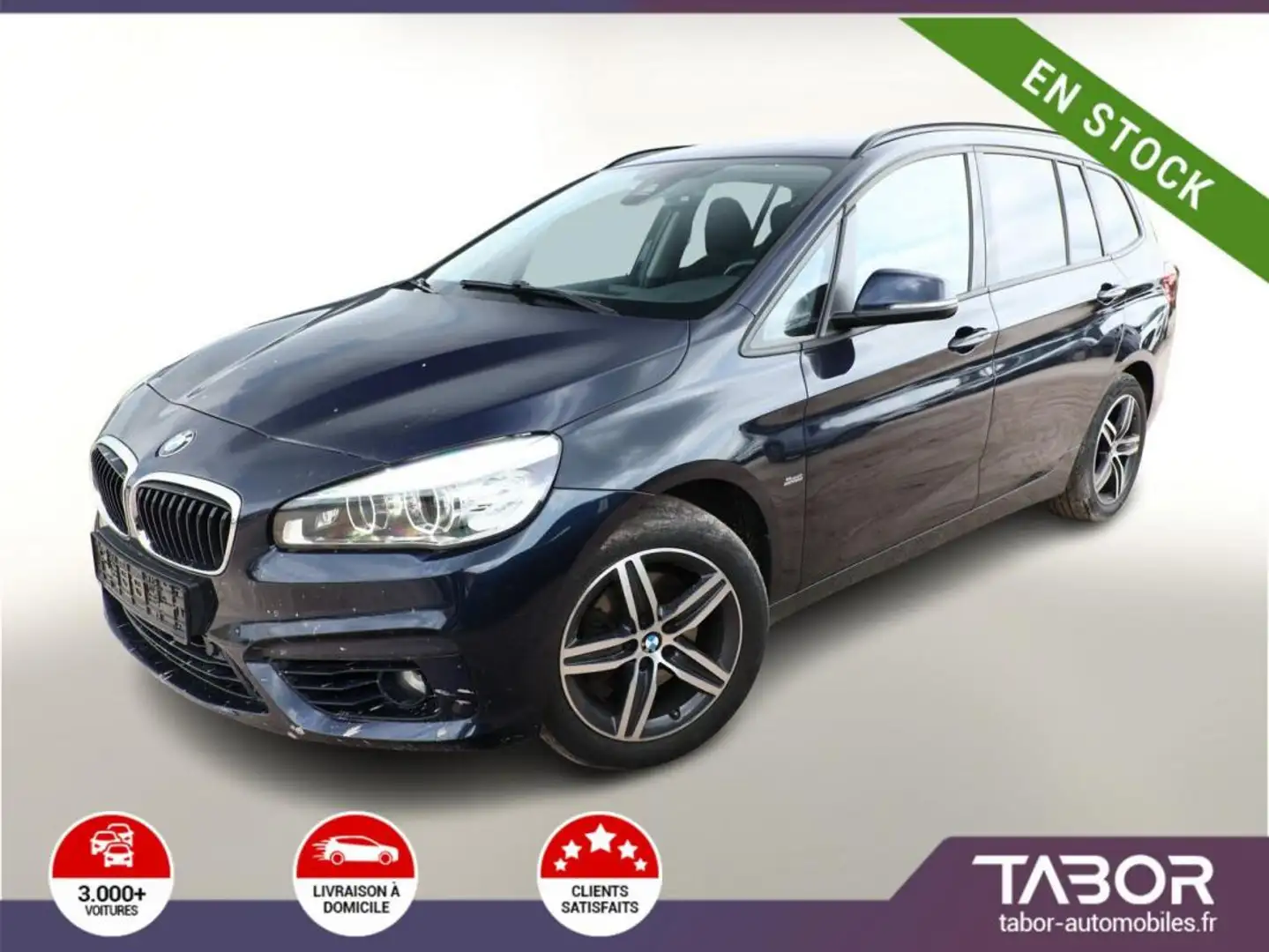 BMW 218 218i 2er Gran Tourer Sport Line LED Bleu - 1