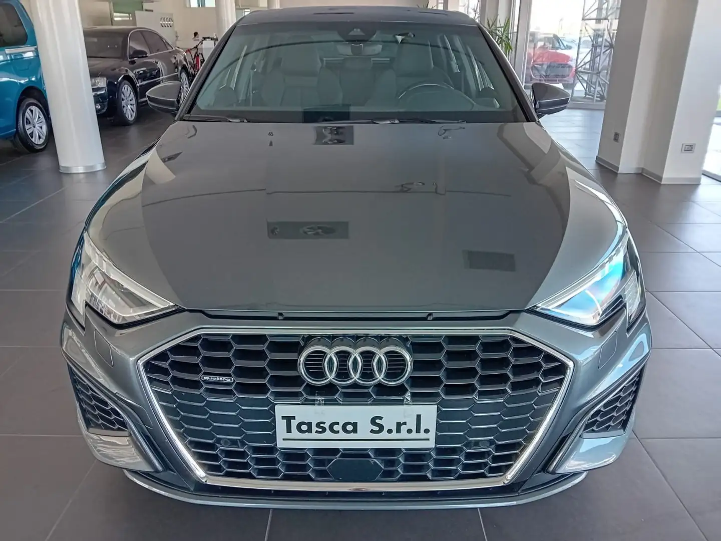 Audi A3 Sportback 2.0 tdi S line edition quattro s-tronic Gris - 1