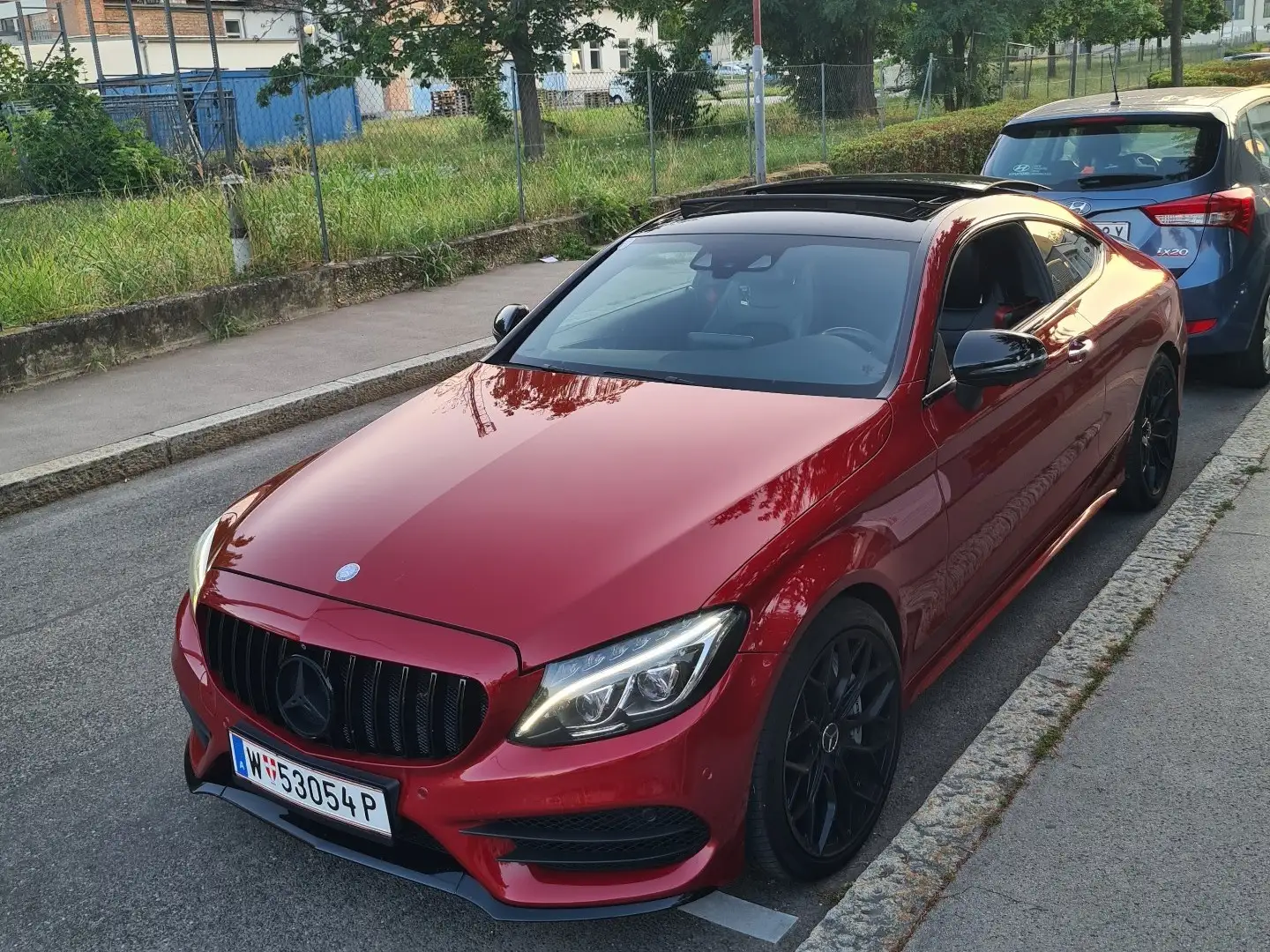 Mercedes-Benz C 43 AMG Coupe 4Matic 9G-TRONIC Night Edition Red - 1