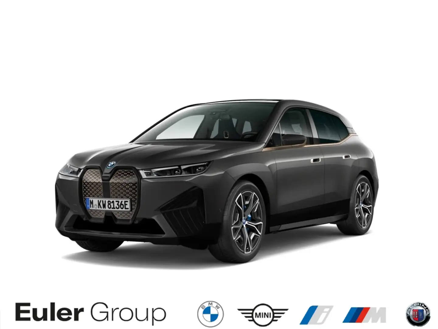 BMW iX xDrive 40 Edition Sport AHK-klappbar Pano Navi Led Grau - 1