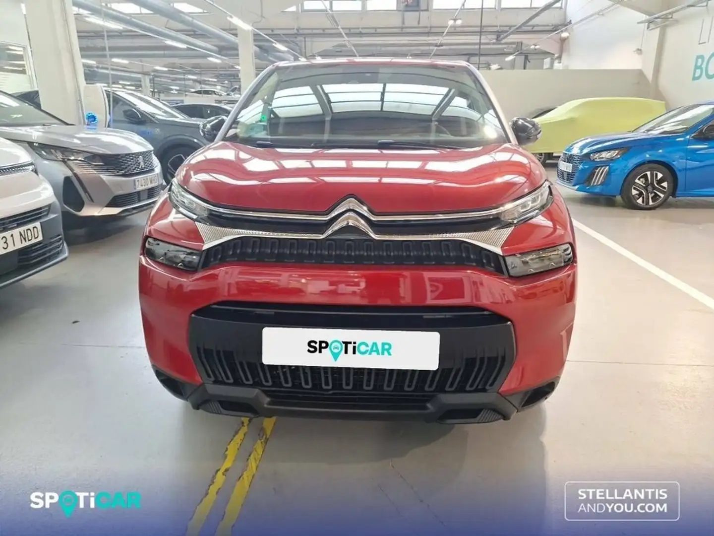 Citroen C3 Aircross BlueHDi 81kW (110CV) S&S Feel Rojo - 2