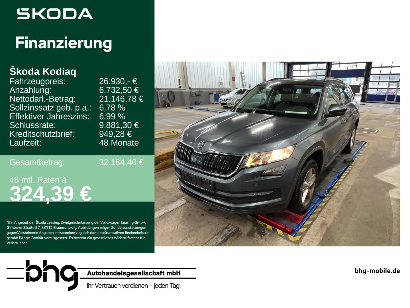 Skoda Kodiaq 1.5 TSI Ambition Grau - 1
