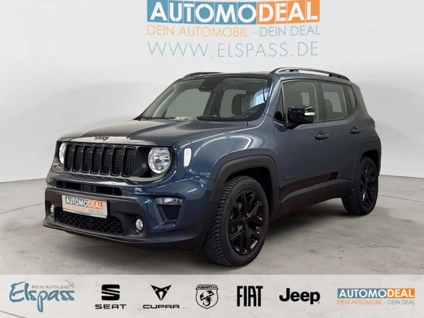Jeep Renegade Night Eagle ALLWETTER KEYLESS TEMPOMAT LENK.HZG AP Blau - 1