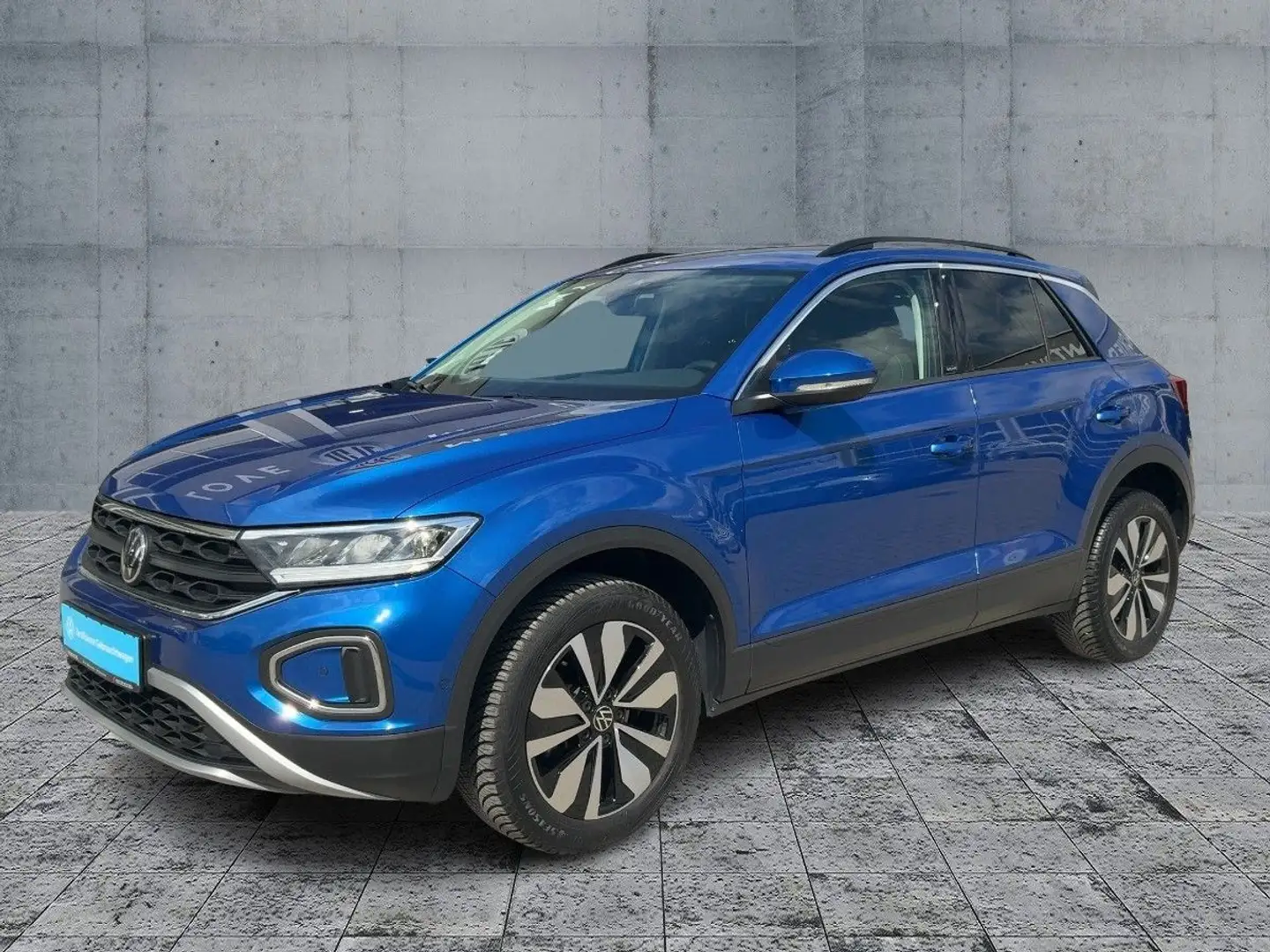 Volkswagen T-Roc 1.0 TSI MOVE 5JG+LED+NAVI+AHK+ACC+DAB+SHZ Blau - 2