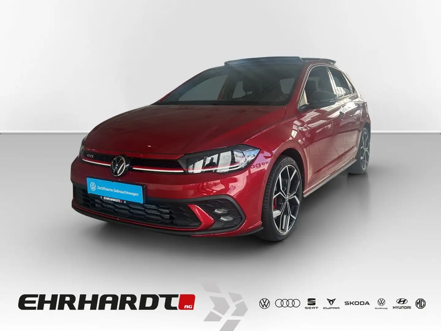 Volkswagen Polo 2.0 TSI DSG GTI PANO*IQ-LIGHT*NAV*BEATS*ALCANTA... Rot - 1