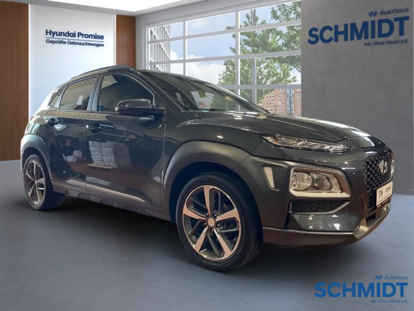 Hyundai KONA Style 2WD 1.0 T-GDI !Aktionspreis! Navi Apple CarP Gris - 2
