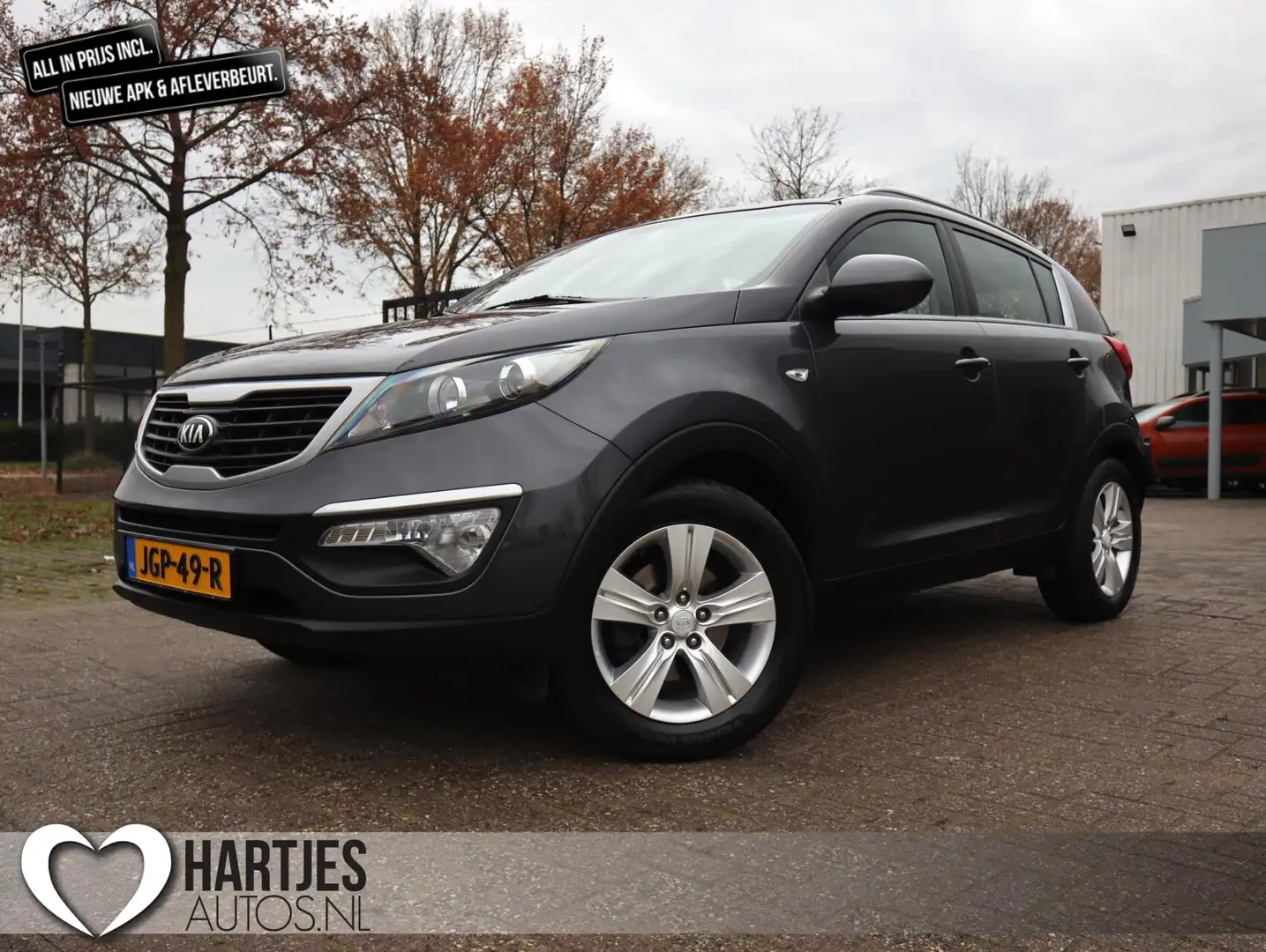 Kia Sportage 1.6 GDI Super Pack (Vol-Opties!) 1e eigenaar Gris - 1