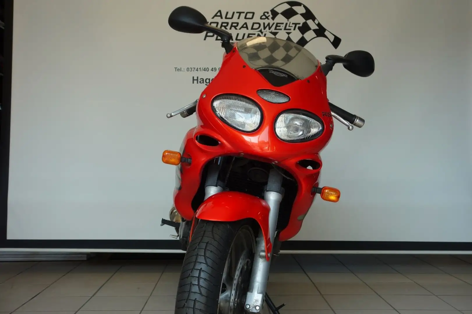 Triumph Sprint ST 955i RS Top Zustand HU Neu Reifen Neu Rosso - 2