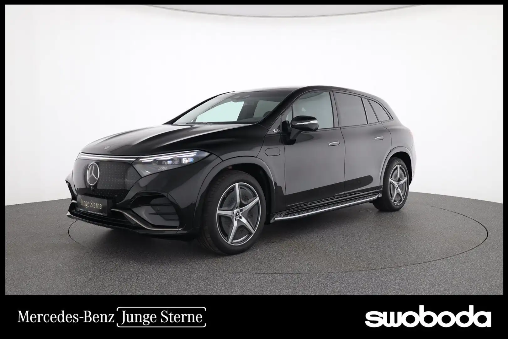 Mercedes-Benz EQS 450 4M AMGLine Hyperscreen Multikontur AHK Schwarz - 1