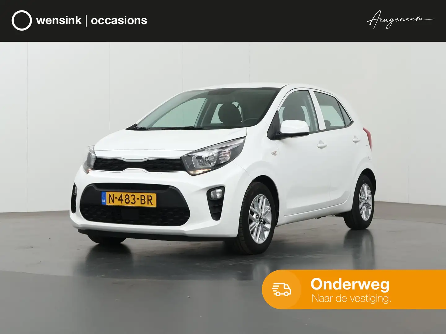 Kia Picanto 1.0 DPi DynamicLine | Parkeercamera | Airco | Crui Wit - 1