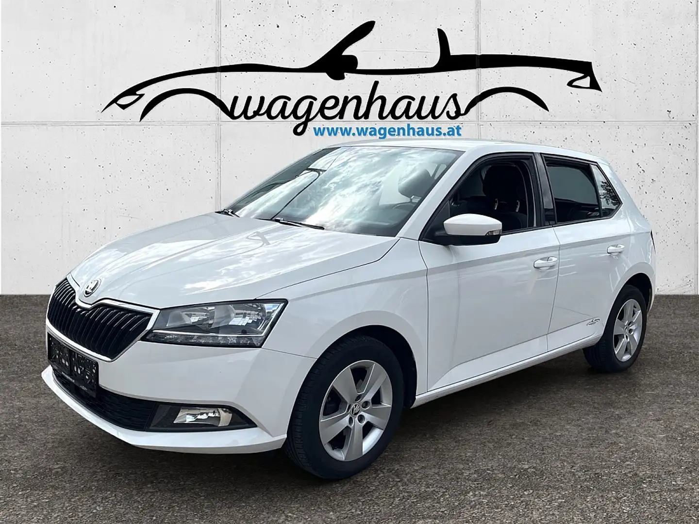 Skoda Fabia Ambition 1,0 TSI, Sitzheizung, App Connect Blanc - 1