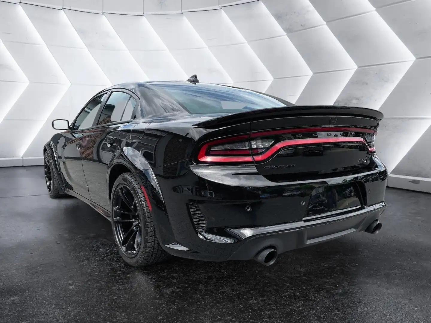 Dodge Charger SRT Hellcat Widebody Klappenauspuff Чорний - 2