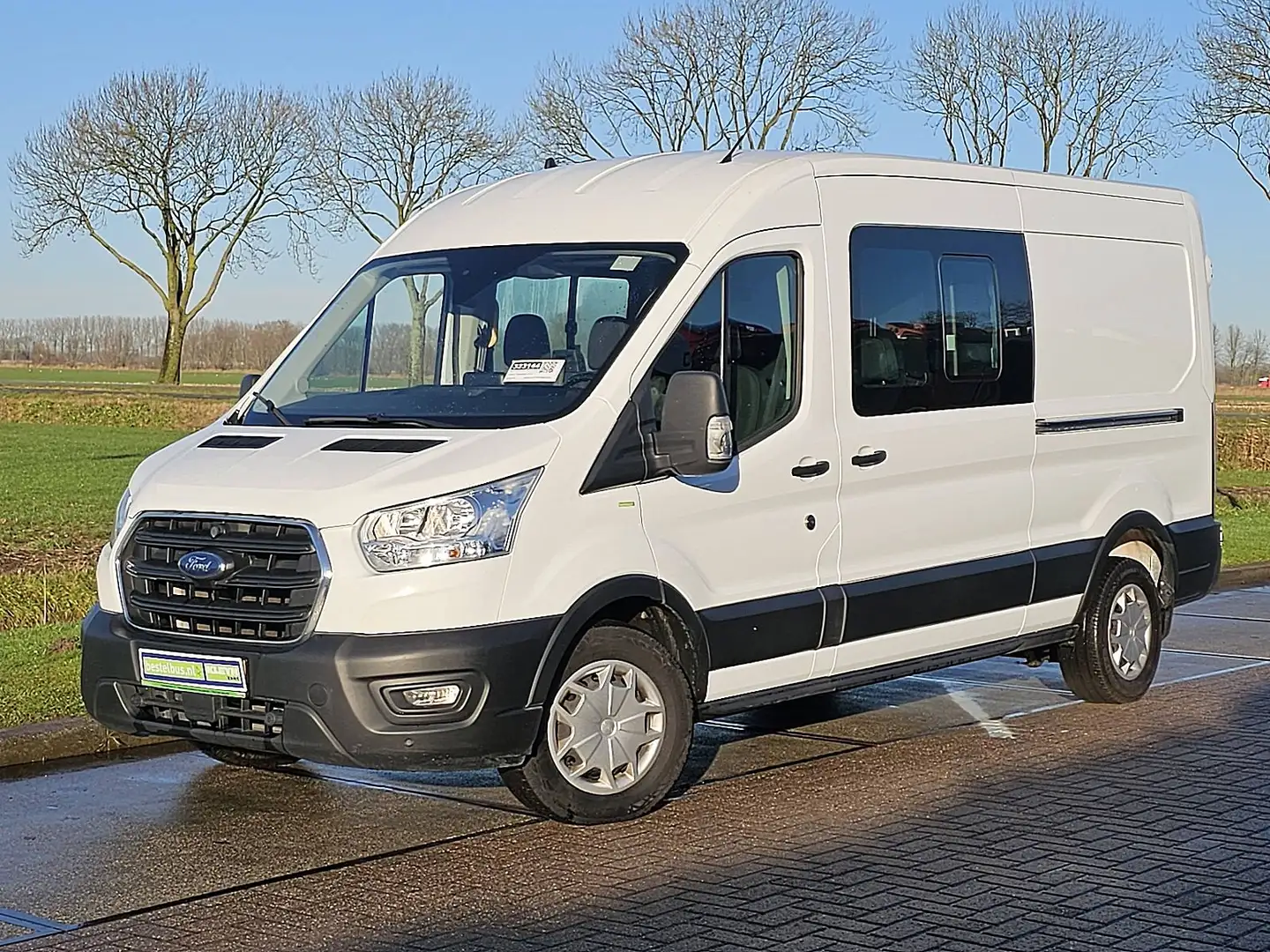 Ford Transit 2.0 L3H2 Dubbel Cabine! Blanc - 2