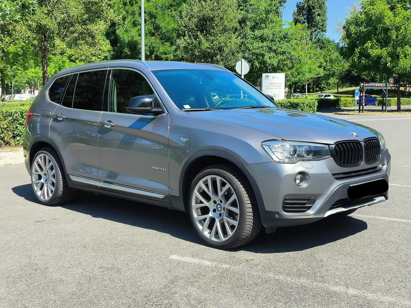 BMW X3 X3 xDrive30d 258ch xLine A Gris - 2