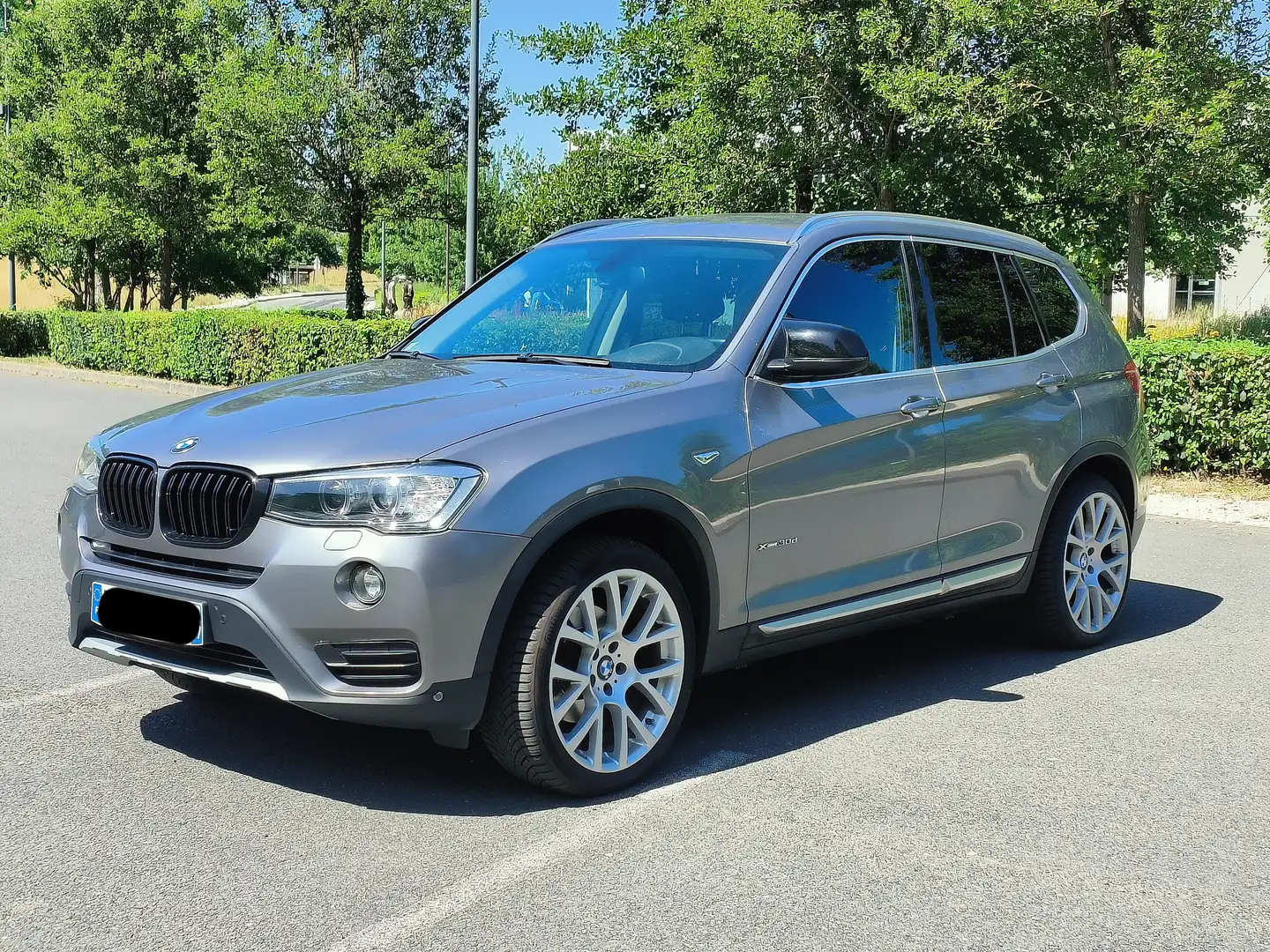 BMW X3 X3 xDrive30d 258ch xLine A Gris - 1
