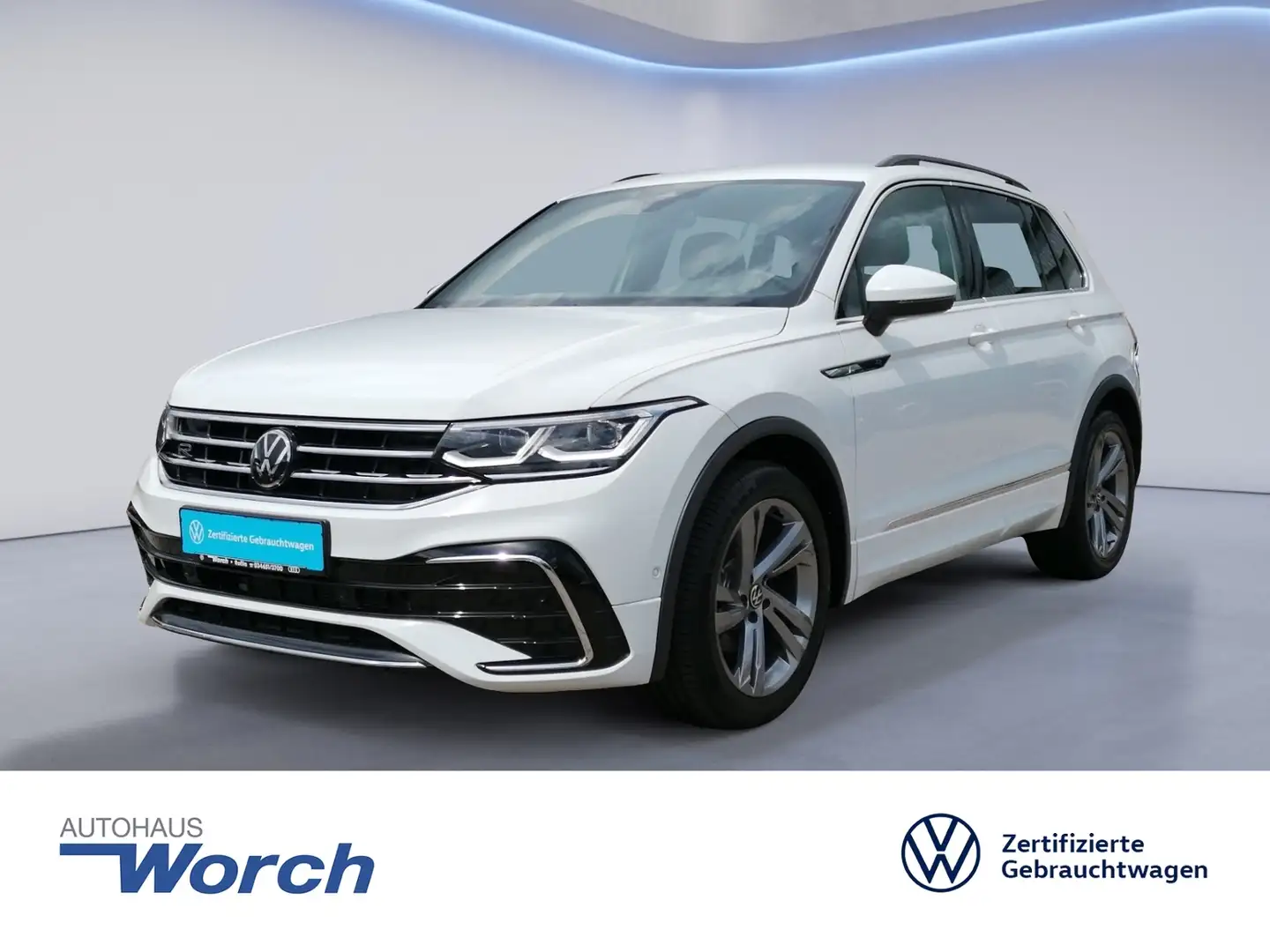 Volkswagen Tiguan 1.5 TSI DSG R-Line LED+NAVI+KAMERA+ Blanc - 1