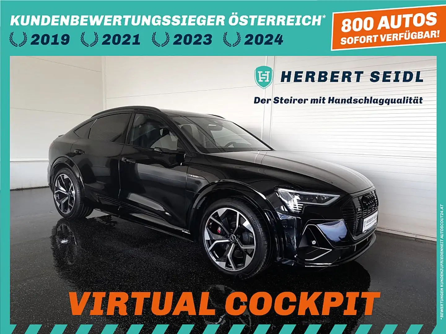 Audi e-tron SB 95 quattro S-LINE *NP € 135.960,- / DIGITALE... Schwarz - 1