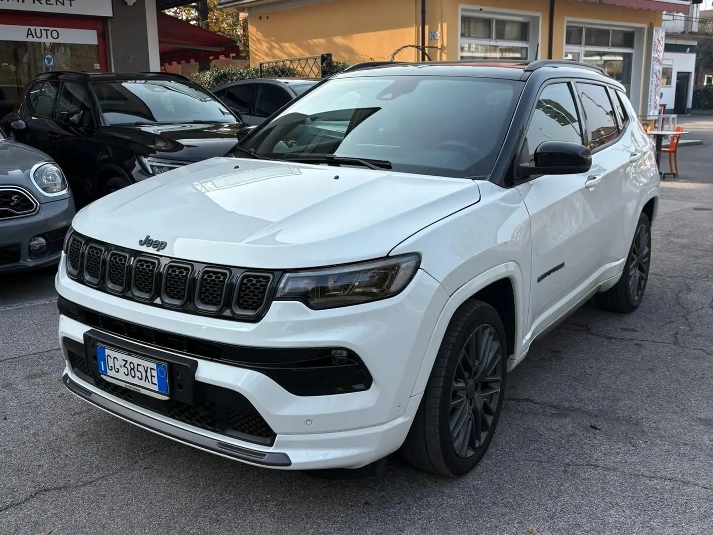 Jeep Compass II 2021 1.3 turbo t4 phev S 4xe auto Blanc - 2