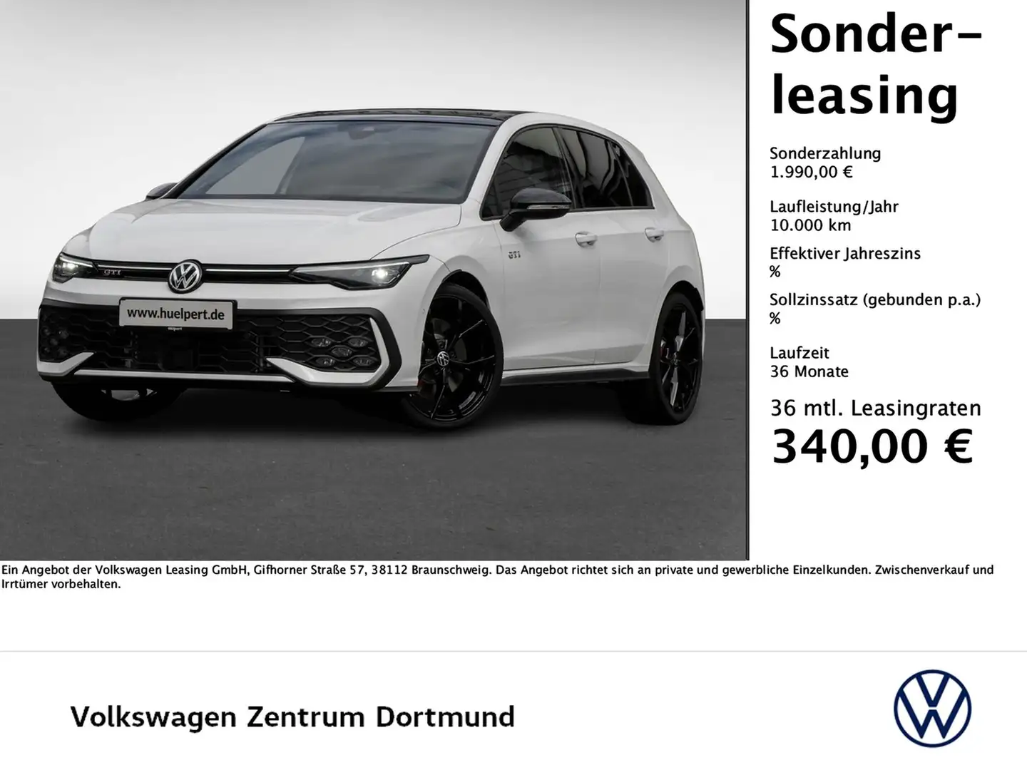 Volkswagen Golf GTI HARMANKARDON BLACKSTYLE PANO Blanc - 1