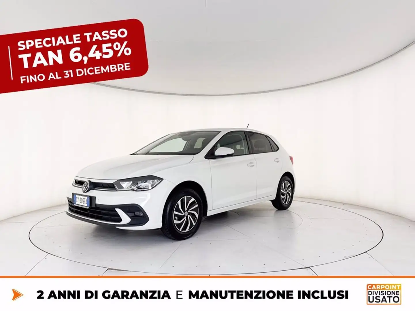 Volkswagen Polo 1.0 tsi edition plus 95cv Bianco - 1
