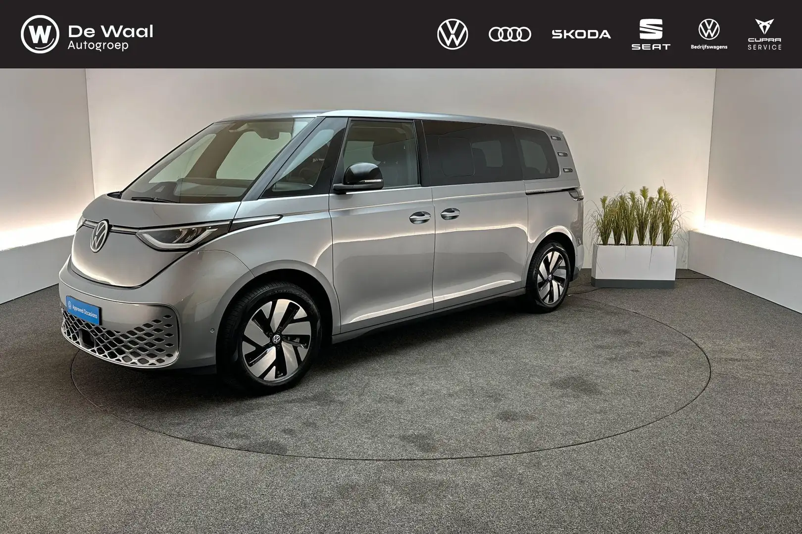 Volkswagen ID. Buzz Pro 286pk 86 kWh LWB 7 persoons | Park Assist, Ada Zilver - 1