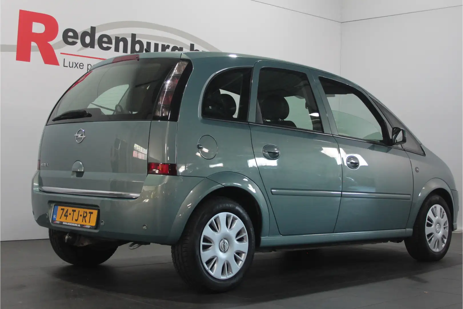 Opel Meriva 1.4-16V Enjoy - Airco / Stuurbed. / Radio cd Groen - 2