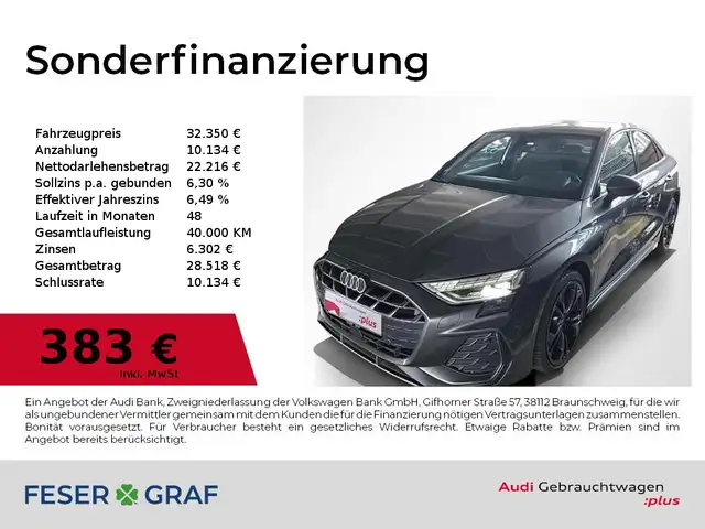 2025 Audi A3 in Grey for sale