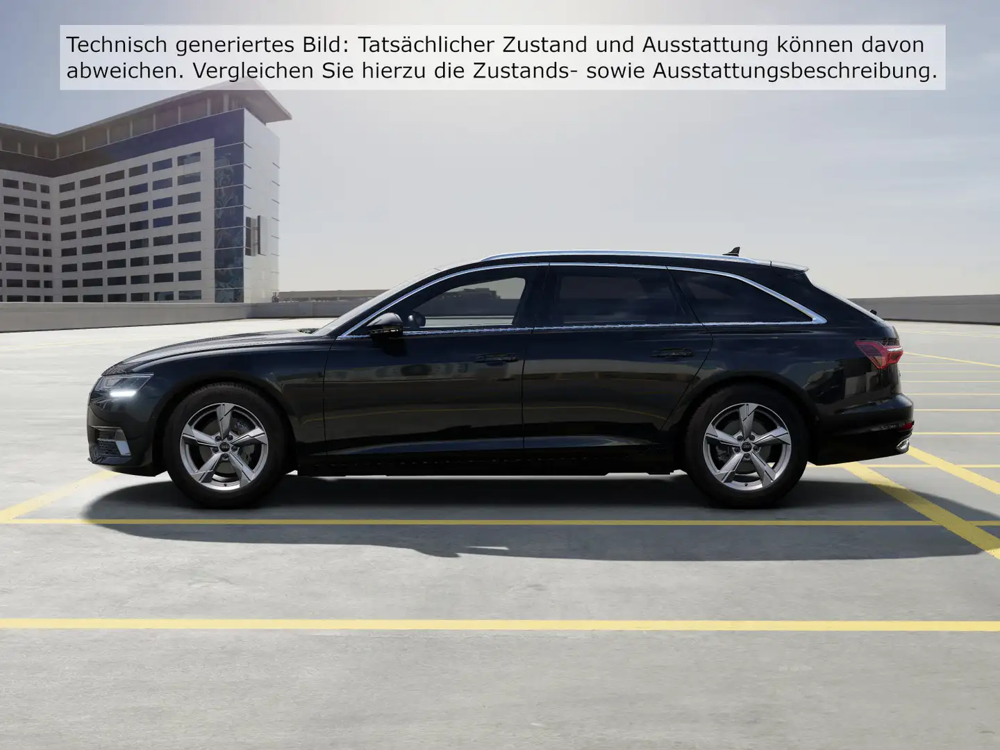 Audi A6 40 TDI S tronic sport LED ACC PDC Leder Schwarz - 2
