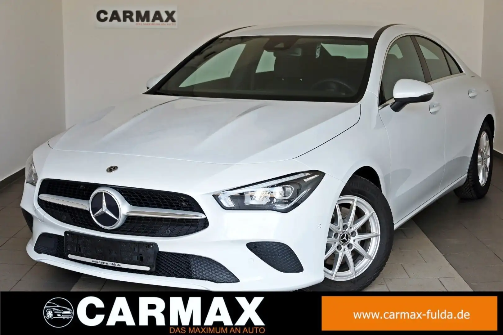 Mercedes-Benz CLA 200 d Coupé, Navi,LED,SH,Kamera,DAB,Carplay Weiß - 1