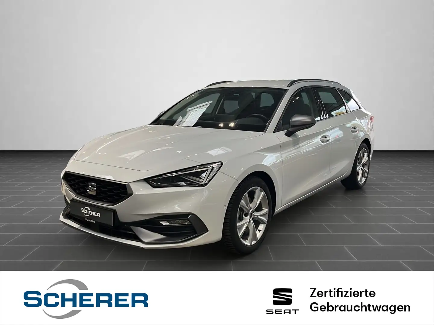 SEAT Leon Sportstourer FR 1.5 eTSI DSG CarPlay Rückfa Weiß - 1