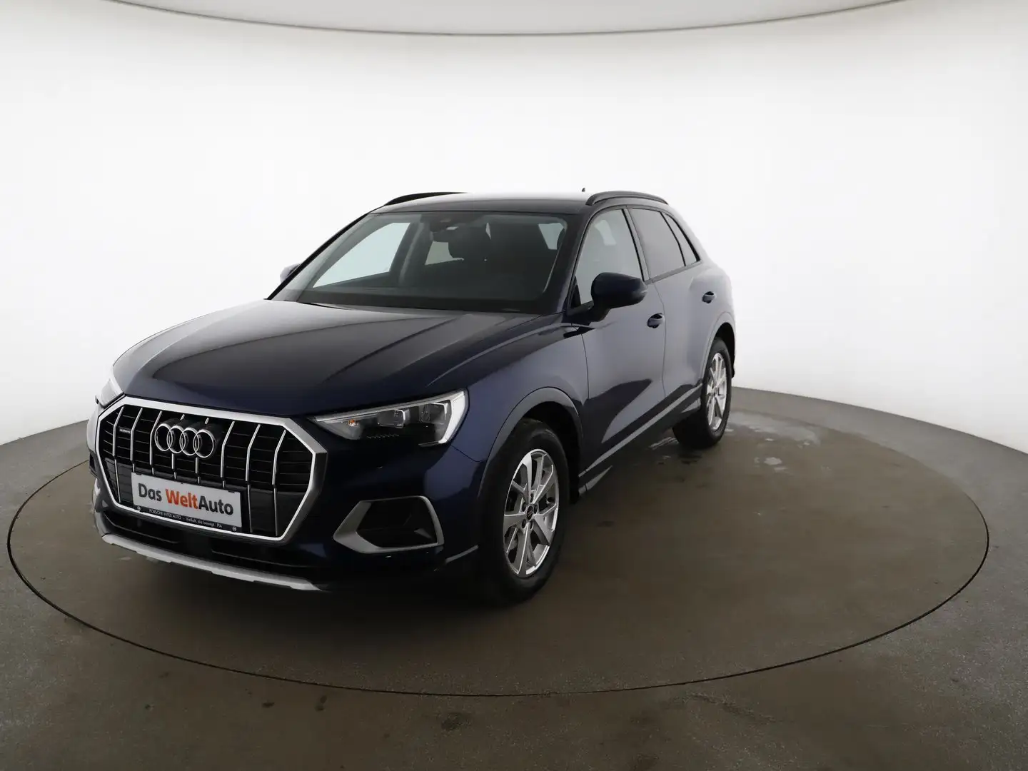 Audi Q3 35 TDI quattro advanced exterieur Blau - 1