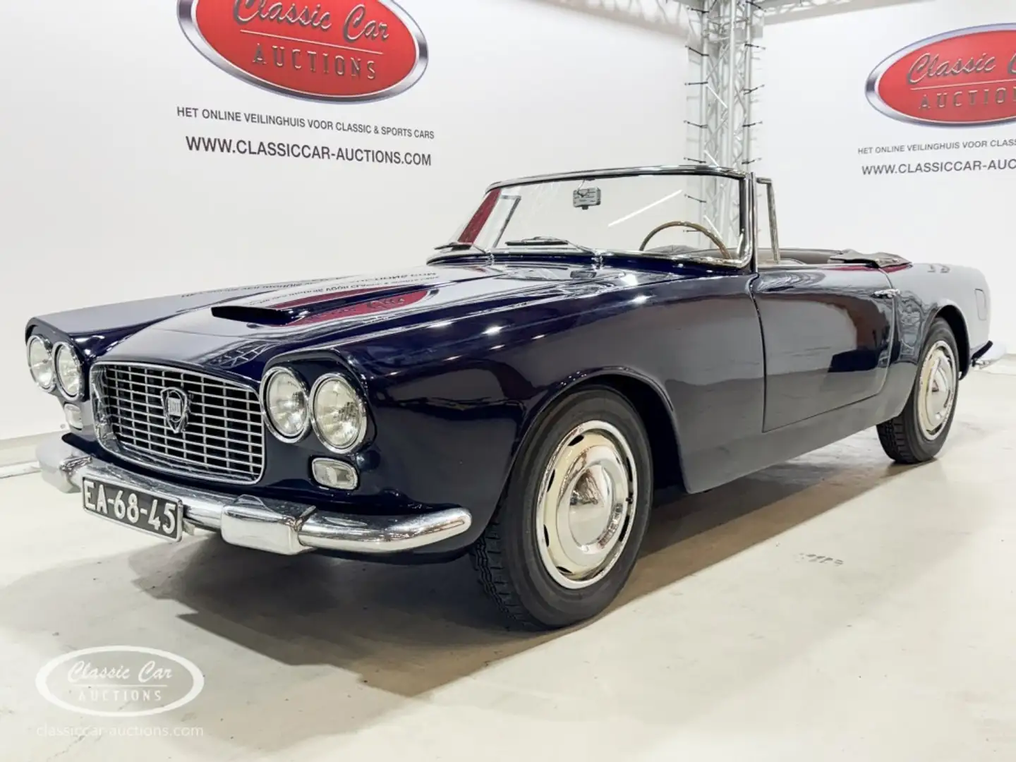 Lancia Flaminia Convertible Touring Superleggera  - ONLINE AUCTION Albastru - 1
