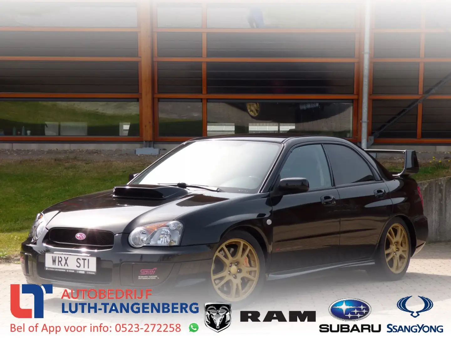 Subaru Impreza 2.0 WRX AWD STi | Topstaat! | Java Black Pearl 18L Negro - 1