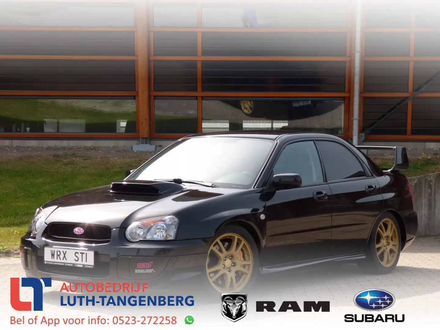Subaru Impreza 2.0 WRX AWD STi | Topstaat! | Java Black Pearl 18L Zwart - 1