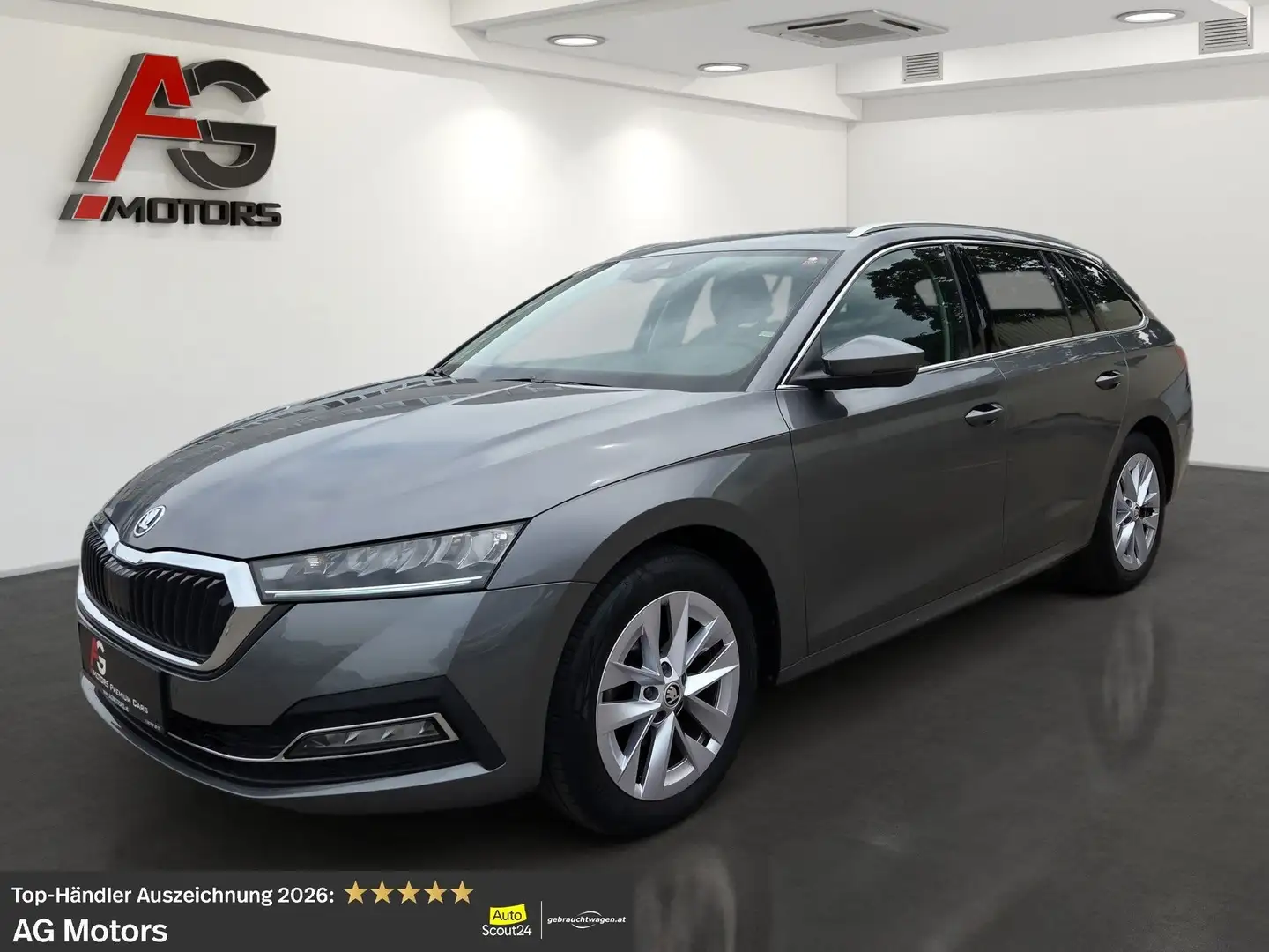 Skoda Octavia Combi 2,0 TDI Style DSG/Virtual Cockpit/LED/Kamer Grau - 1