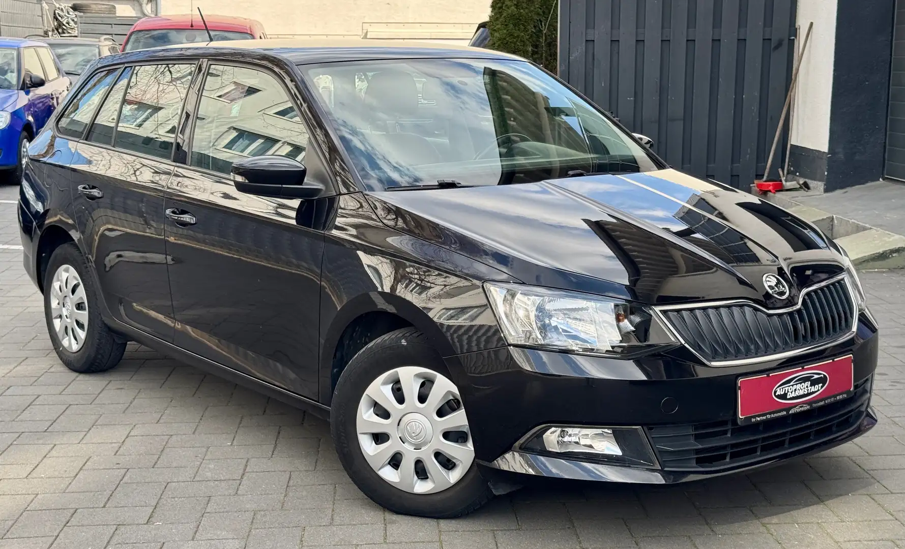 Skoda Fabia TÜV AU NEU*KLIMA*PDC*BLUETOOTH*TEMPOMAT* Schwarz - 1