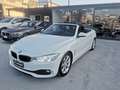 BMW 420 Serie 4 F33 2013 Cabrio 420d Cabrio Luxury 184cv Blanc - thumbnail 1