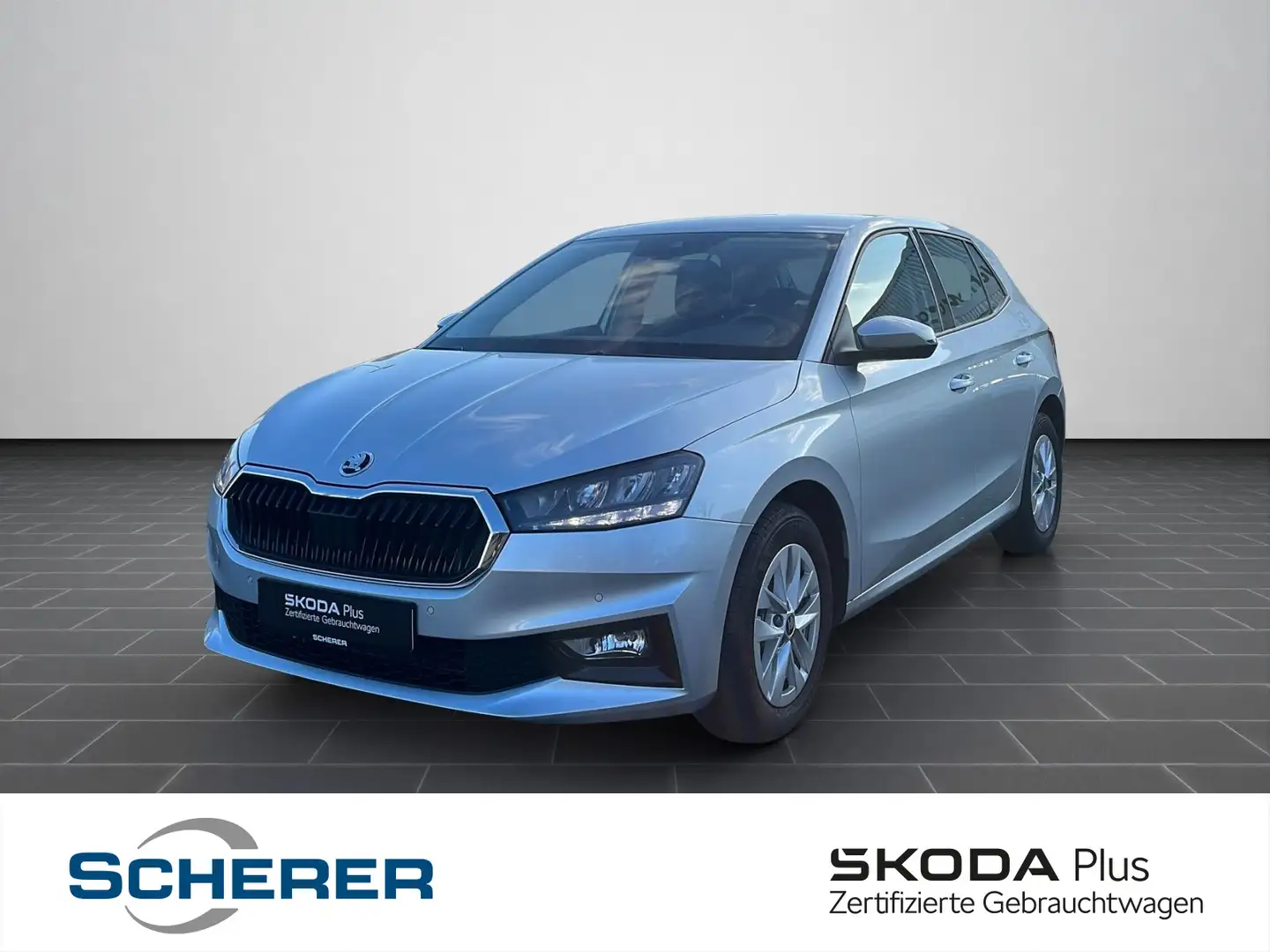 Skoda Fabia 1.0 TSI DSG Selection PDC, RFK, Kessy, ACC Silber - 1