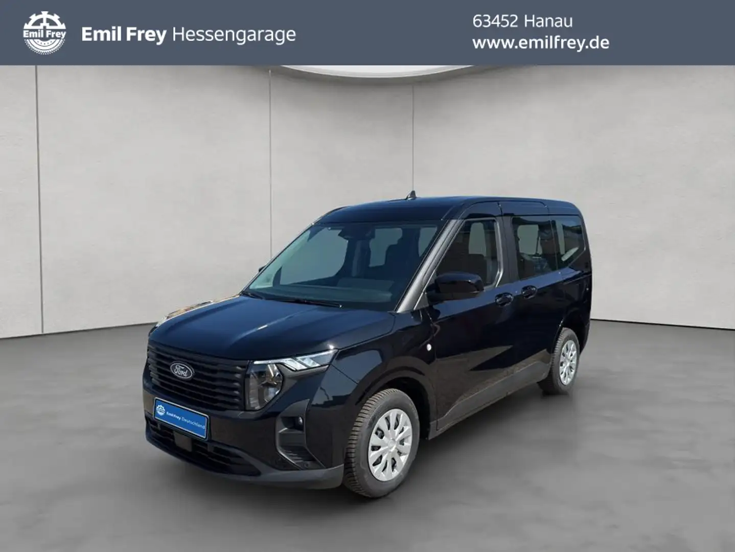 Ford Tourneo Courier 1.0 EcoBoost Aut. TREND 92 kW, 5-t Zwart - 1