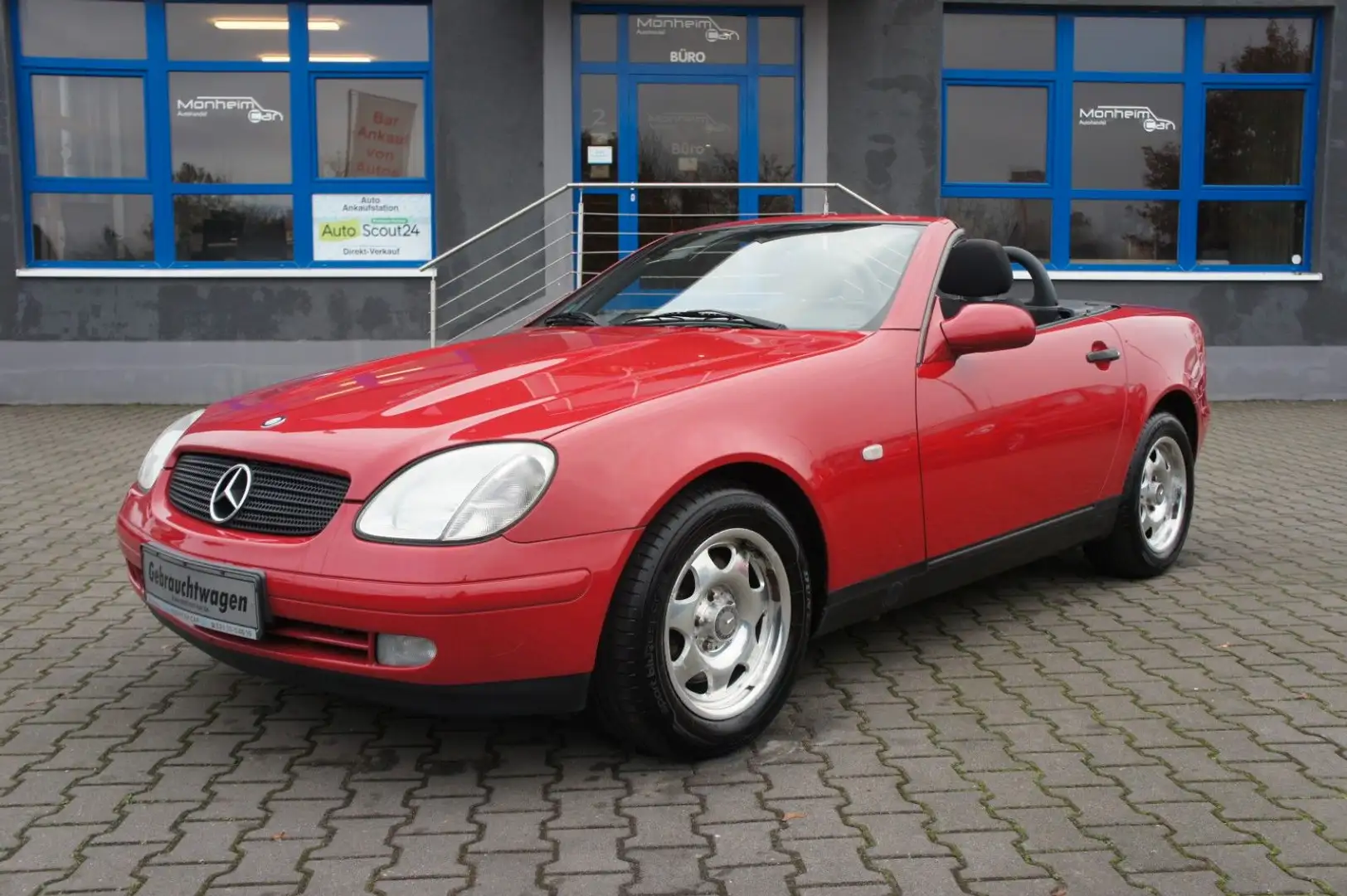 Mercedes-Benz SLK 200 Rojo - 1