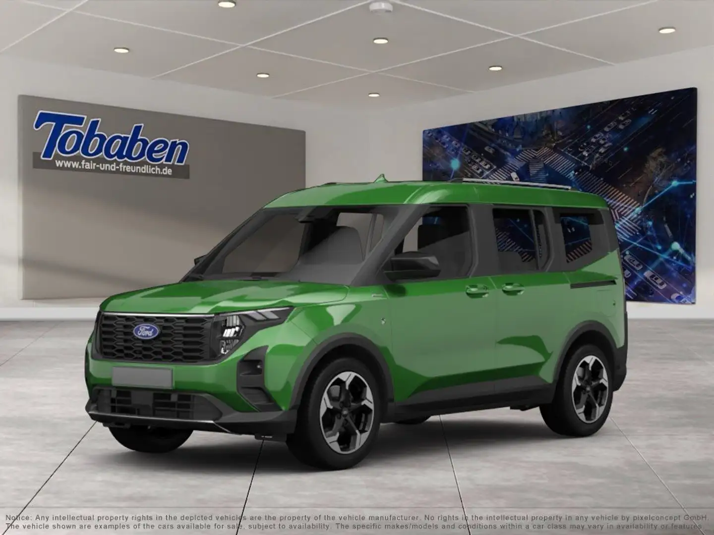 Ford Tourneo Courier Active Verde - 1