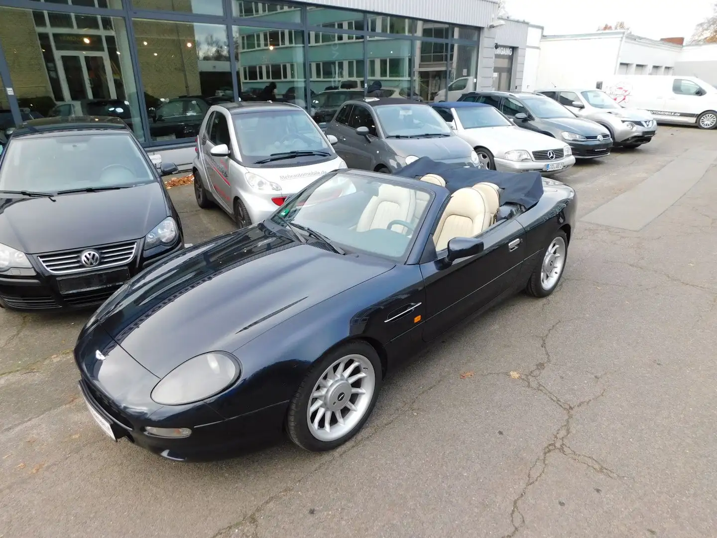 Aston Martin DB7 Cabrio Volante *3,2 Kompressor*dt.Fahrzeug* Blauw - 1