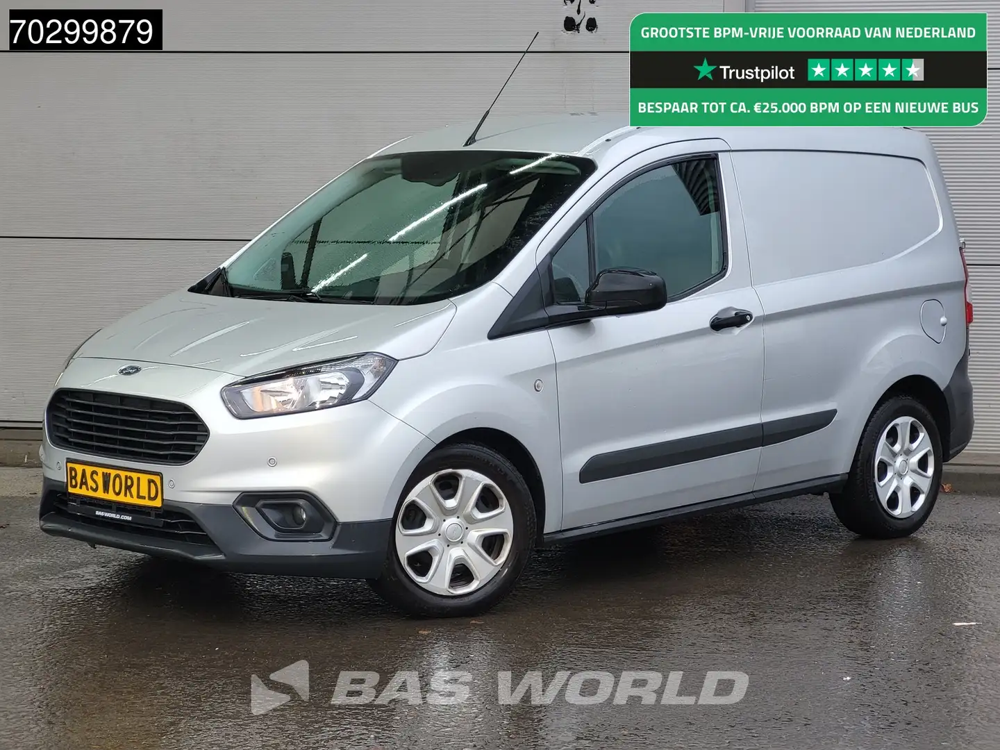 Ford Transit Courier 75PK L1H1 Navi Airco Cruise Camera Parkeersensoren Argent - 1