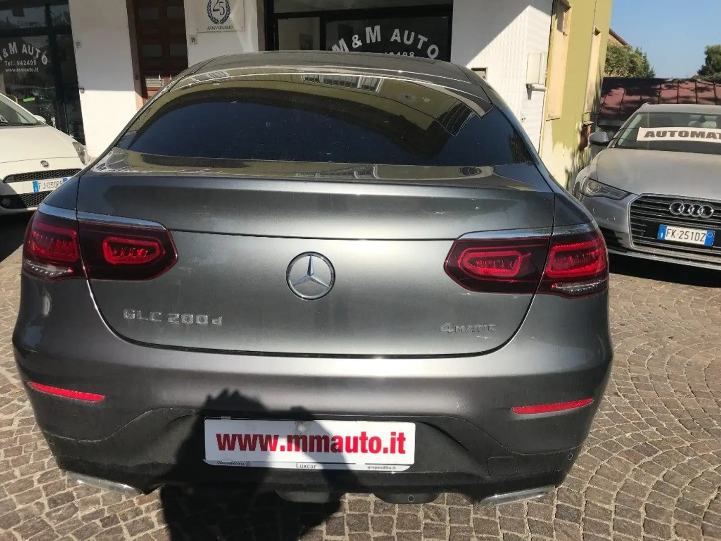 Mercedes-Benz GLC 200 d 4Matic Coupé Sport!!!!!! Grijs - 2
